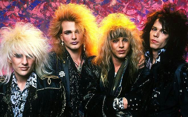 Poison, un des groupes majeur de Hair Metal